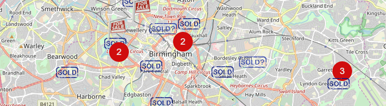 Preview of public land sales map