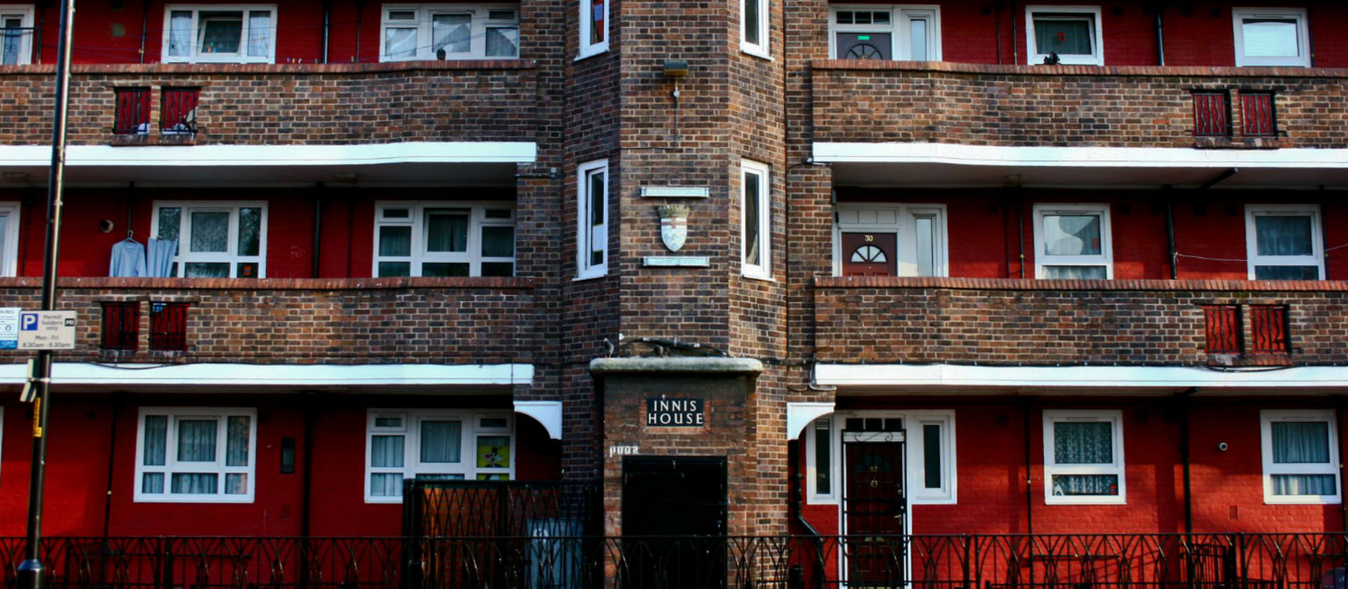 Housing estate in London.