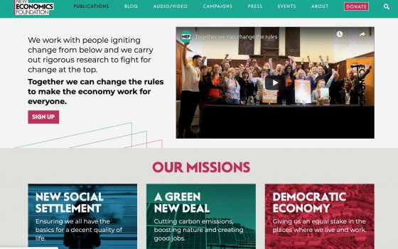 Welcome to NEF’s new website