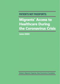 Migrants' access to healthcare during the coronavirus crisis