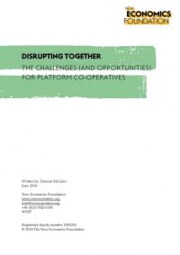 Disrupting together