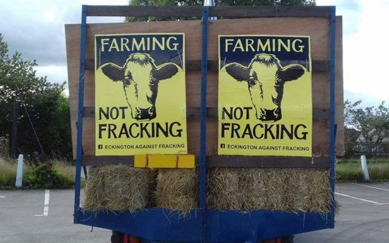 Neighbours on the front line against fracking