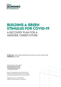 Building a green stimulus for Covid-19