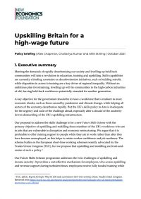 Upskilling Britain for a high-wage future