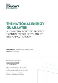 The National Energy Guarantee